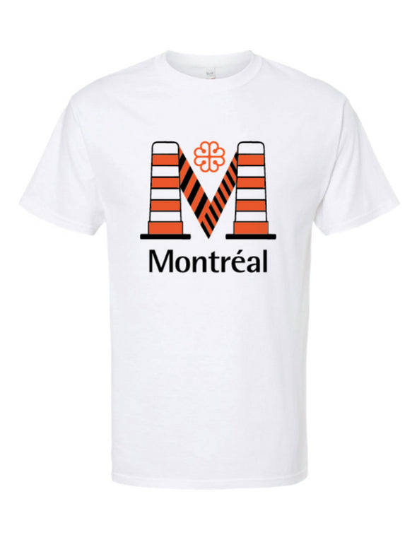 Tshirt White Montreal Cones